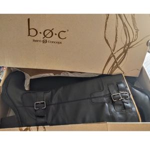 Lara Med/Wide Calf Faux Leather Knee High Boots